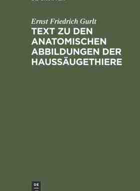 【预订】Text zu den anatomischen Abbildungen der Haussäugethiere 9783111233239