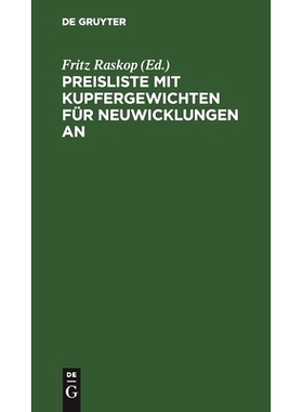 预订 Preisliste mit Kupfergewichten für Neuwicklungen an: Drehstrom-, Einphasen-Wechselstrom-, Gleichstrom- und polumsc