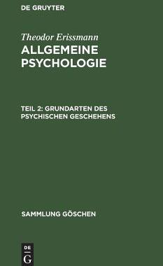 【预订】Grundarten des psychischen Geschehens 9783111012001