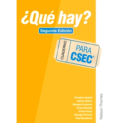 预订 ?Que hay? Cuaderno CSEC Second Edition: 9781408523735