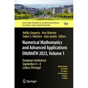 ENUMATH Numerical 2023 Applications and September Volume Lisbon European Advanced Conference Mathematics 预订