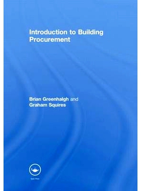 预订 Introduction to Building Procurement 建筑采购简介: 9780415482158