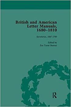 【预售】British and American Letter Manuals, 1680-1810, Volume 2