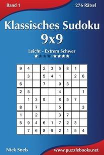 Bis Extrem 9x9 Leicht Sudoku Band Schwer Klassisches 预订 Ratsel 276 9781508872788