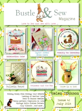 预订 Bustle & Sew Magazine July 2014: Issue 42: 9781500316914
