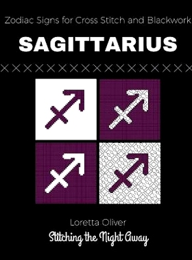 预订 Sagittarius Zodiac Signs for Cross Stitch and Blackwork: 9781791670139