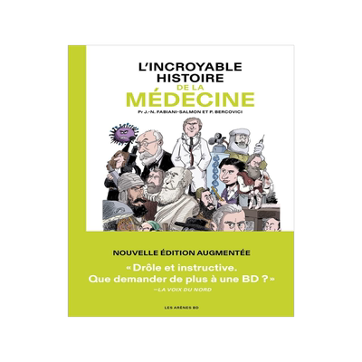 法语原版漫画医学的历史