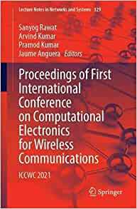 【预订】Proceedings of First International Conference on Computational Electronics for Wireles 9789811662454