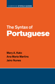 [预订]The Syntax of Portuguese