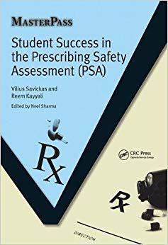 【预售】Student Success in the Prescribing Safety Assessment (PSA)