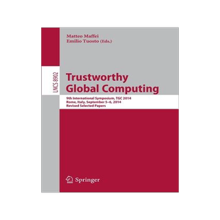 预订 Trustworthy Global Computing