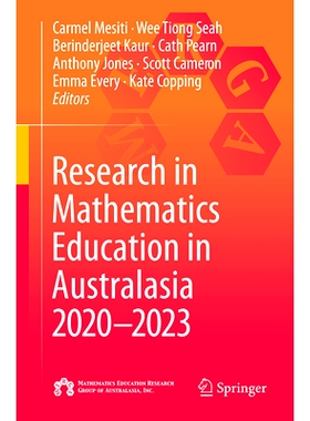 预订 Research in Mathematics Education in Australasia 2020–2023 澳大利亚数学教育研究 2020-2023: 9789819719631