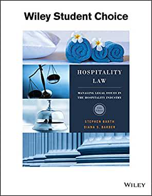 【预订】Hospitality Law