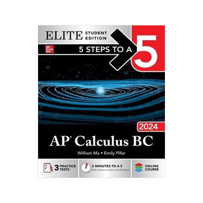 [预订]5 Steps to a 5: AP Calculus BC 2024 Elite Student Edition 9781265341831