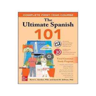 [预订]The Ultimate Spanish 101: Complete First-Year Course 9781260453638