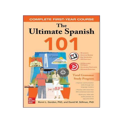 [预订]The Ultimate Spanish 101: Complete First-Year Course 9781260453638