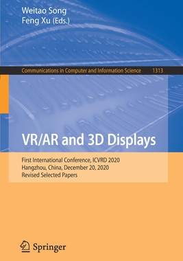 【预订】VR/AR and 3D Displays