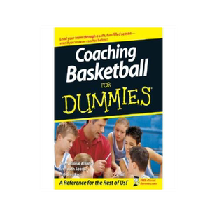 英文原版 篮球训练傻瓜书 篮球 教练 指南 威利 Coaching Basketball for Dummies