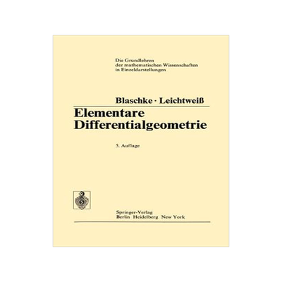 预订 Elementare Differentialgeometrie