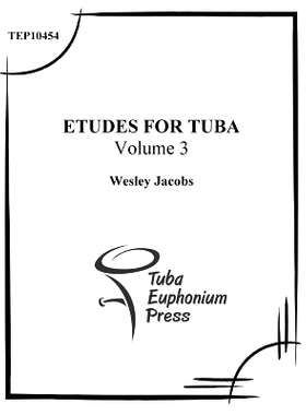 预订 Etudes for Tuba (volume 3): 9781517016968
