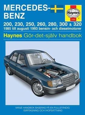 [预订]Mercedes-Benz 124-serien (1985 - 1993) Haynes Repair Manual (svenske utgava) 9780857336538