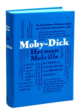现货 白鲸 皮革封面 Word Cloud Classics 新版带刷边 英文原版 Moby-Dick
