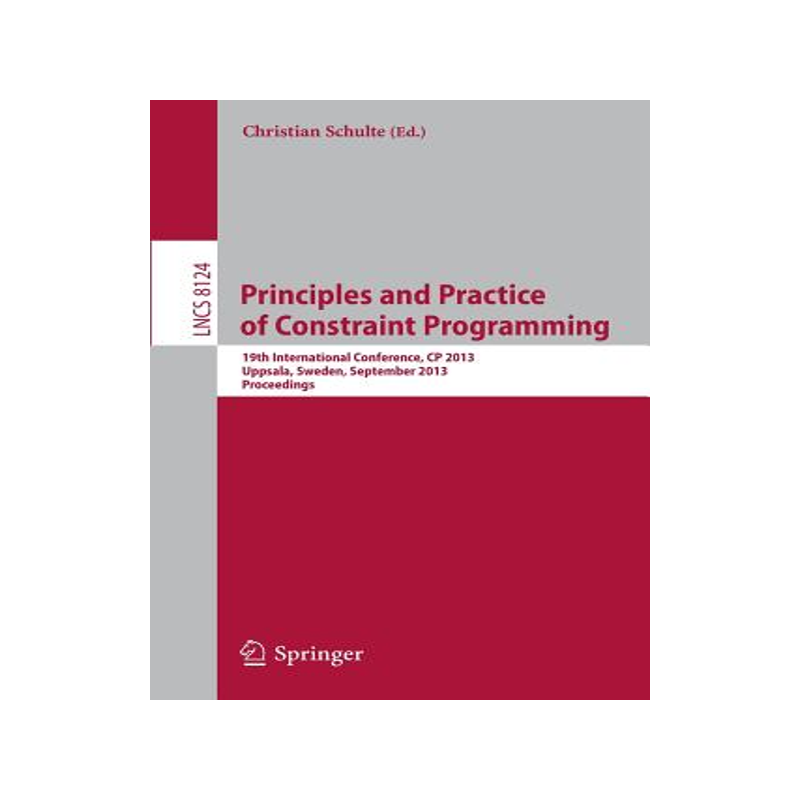 预订 Principles and Practice of Constraint Programing-CP 2013