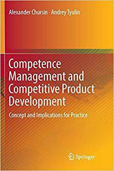 【预售】Competence Management and Competitive Product Development: Concept and Implications for Practice