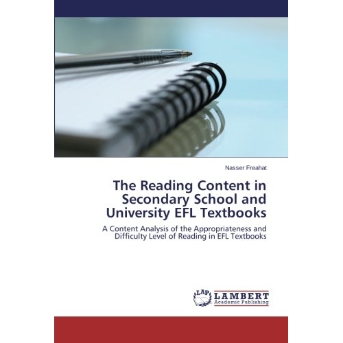预订 The Reading Content in Secondary School and University Efl Textbooks: 9783659506048