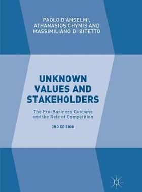 【预订】Unknown Values and Stakeholders
