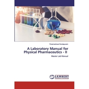 Pharmaceutics 9786200533500 Laboratory Lab Master Physical for Manual 预订