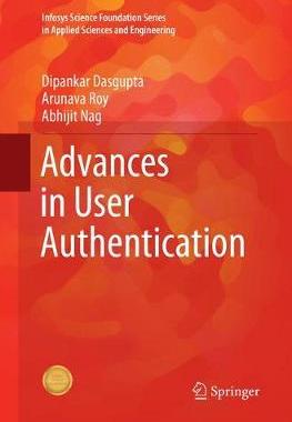 【预订】Advances in User Authentication