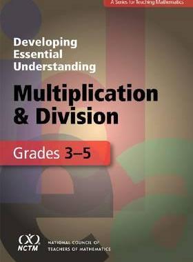 [预订]Developing Essential Understanding - Multiplication and Division for Teaching Math in Grades 3-5 9780873536677
