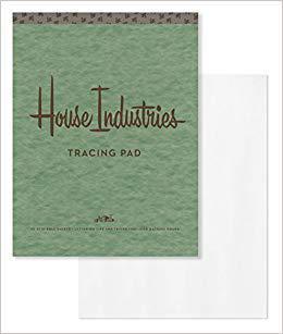 [预订]House Industries Tracing Pad: 40 Acid-Free Sheets, Lettering Tips, Extra-Thick Backing Board 9780451498731