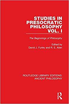 【预售】Studies in Presocratic Philosophy Volume 1: The Beginnings of Philosophy