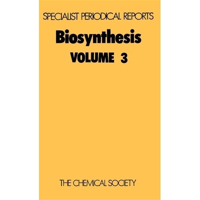 预订 Biosynthesis: Volume 3 生物合成：第 3 卷: 9780851865232