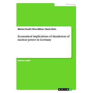 shutdowns Germany Economical 9783656326830 implications power 预订 nuclear