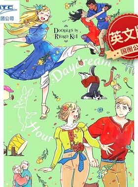 现货 九井谅子涂鸦集 白日梦时间 原画作品集 迷宫饭作者 英文原版 Doodles by Ryoko Kui Daydream Hour
