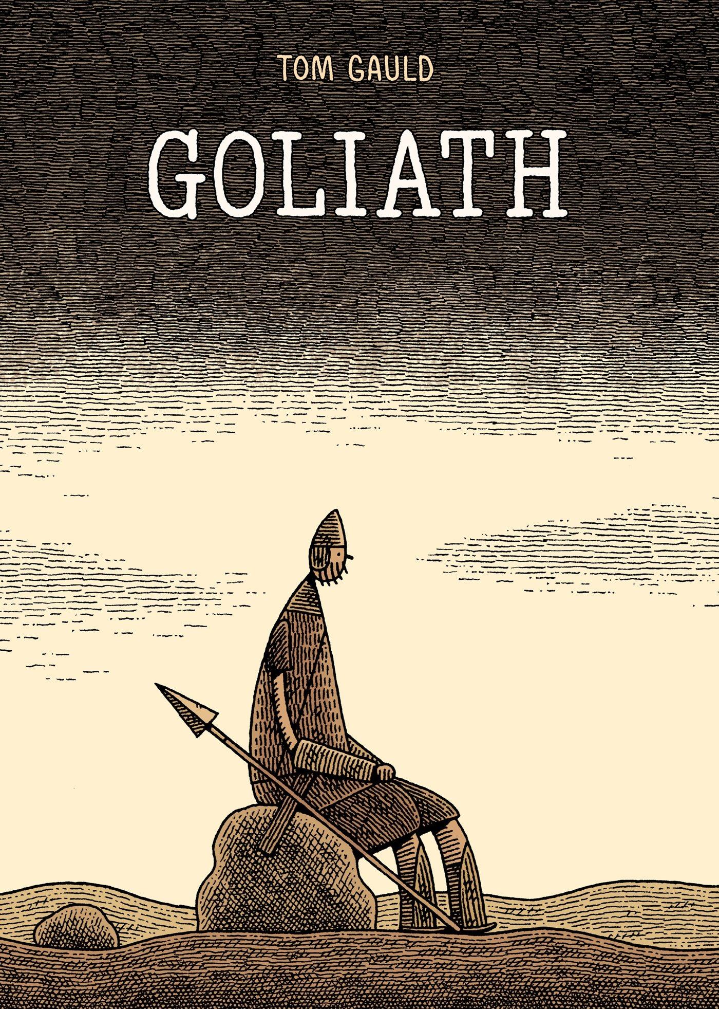 歌利亚 tom gauld 漫画 图像小说 英文原版 goliath
