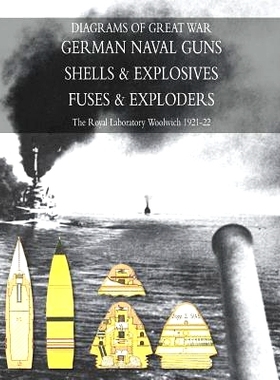 预订 Diagrams of Great War German Naval Guns - Shells & Explosives - Naval Fuses & Exploders: 9781783312405