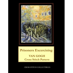 Van Gogh Cross 预订 Pattern Exercising Stitch 9781984120298 Prisoners