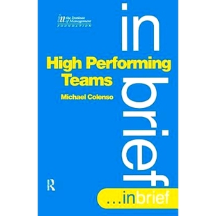 Teams Performing Brief 9781138454019 预订 高绩效团队简介 High