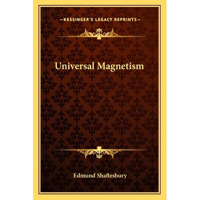 预订 Universal Magnetism: 9781162570723