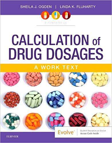 Calculation of Drug Dosages 药物剂量计算