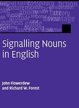 【预订】Signalling Nouns in English