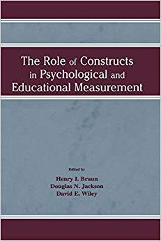【预售】The Role of Constructs in Psychological and Educational Measurement