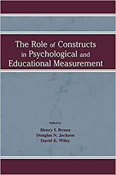 【预售】The Role of Constructs in Psychological and Educational Measurement
