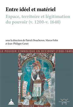 [预订]Entre idéel et matériel : espace, territoire et légitimation du pouvoir, v. 1200-v. 1600 9791035100452