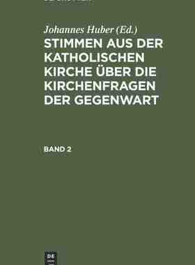 【预订】HUBER: STIMMEN KIRCHE BD. 2 SKK 9783486722178