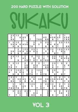 [预订]200 Hard Puzzle With Solution Sukaku Vol 3: Challenging Sudoku variation, puzzle booklet, 2 puzzles  9781711905662